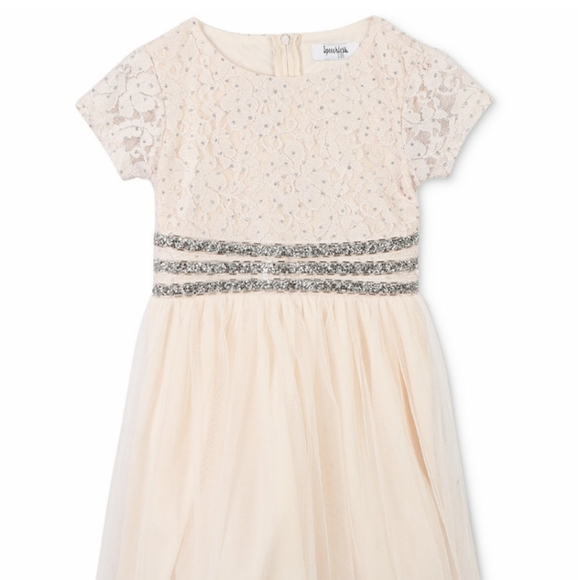 Speechless Other - Toddler Lace Glitter Dress